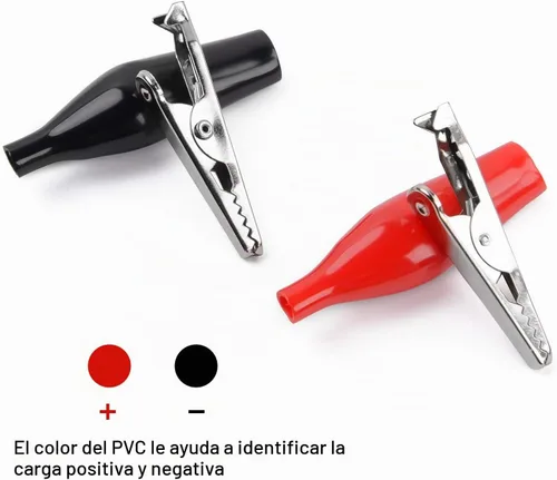Vista 4 de Nilight - 50052R 60pcs Metal Alligator Clip Clamp Surtido de Cable de Prueba Eléctrica Abrazadera de Batería Conector de cocodrilo Conector Surtido