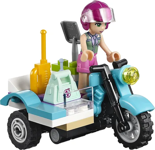 Vista 6 de LEGO Friends First Aid Jungle Bike 41032 - Juego de construcción
