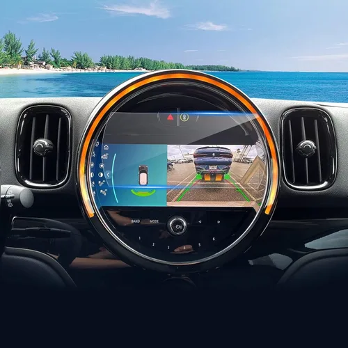 Vista 8 de Protector de pantalla Mini Cooper 2015-2021, para Mini Cooper Clubman (2017-2021), Cooper Countryman (2017-2021), pantalla táctil de 8.8 pulgadas