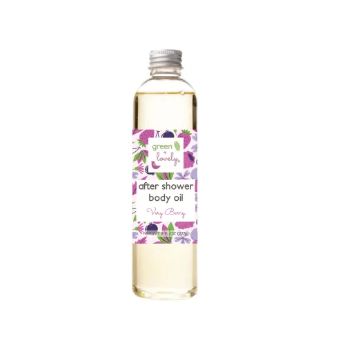 Vista 5 de Green + Lovely Aceite corporal hidratante después de la ducha con certificación prémium de humedad orgánica para piel seca, aceites hidratantes