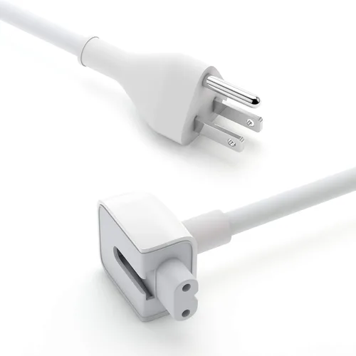 Vista 5 de Gran adaptador de corriente Cable de extensión de cable de pared, cable WEGWANG compatible para Apple Mac iBook MacBook Pro MacBook 45 W, 60 W, 85 W