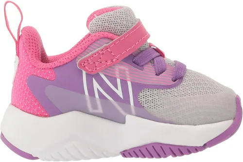 Vista 6 de New Balance Tenis unisex para correr con velcro para niños Rave V2