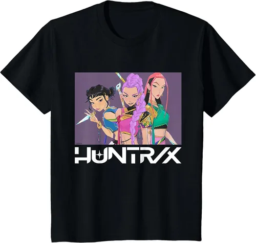 Vista 36 de KPop Demon Hunters HUNTR/X Camiseta Oficialmente Autorizada