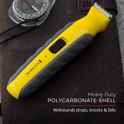 Vista 4 de Remington Kit de aseo todo en uno prácticamente indestructible, amarillo, PG6856