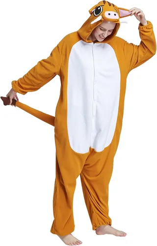 Vista 4 de Adult Onesies Animal Shark Pajamas Cosplay Costume Unisex One-Piece Halloween Party Holiday Costume