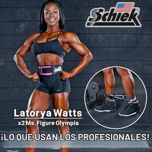 Vista 2 de Schiek Correas de tobillo de neopreno modelo 1700 deportivo Negro