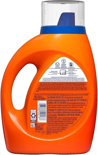 Vista 2 de Tide Jabón líquido detergente para ropa, original, 32 cargas, 46 onzas líquidas, 46 onzas líquidas