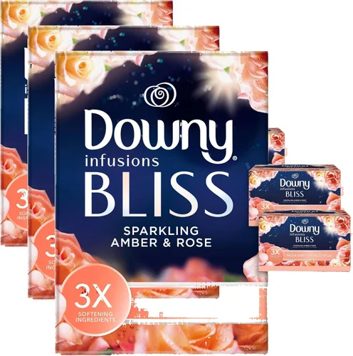 Vista 19 de Downy CALM, Mega Hojas de Secadora, Suavizante de Telas, Lavanda y Vainilla, 130