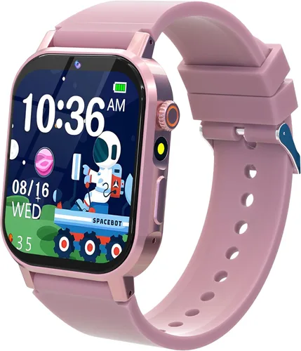 Vista 10 de Reloj Inteligente para Niños Varones, Reloj Inteligente de Juegos para Niños con 32 Juegos Pantalla Táctil HD Cámara de Video Reproductor de Música