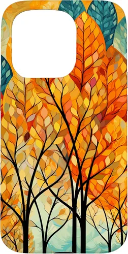 Vista 18 de Fall Theme & Autumn Leaves & Colorful Trees, Fall Colors Case for iPhone 16