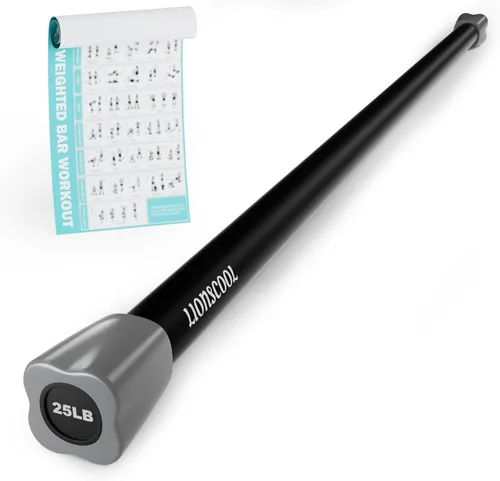 Vista 12 de LIONSCOOL Barbell Weighted Workout Bar