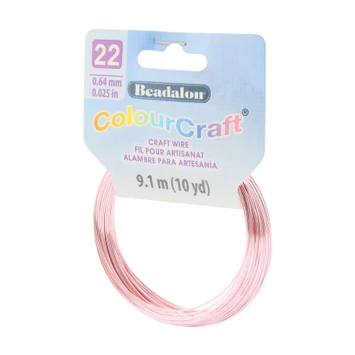 Vista 32 de Beadalon ColourCraft - Alambre para hacer joyas, artesanía pesada, núcleo de cobre estructural, calibre 16, bobina de cobre de 2.3 yardas