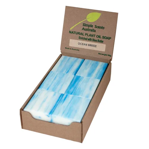 Vista 21 de Simple Scents Australia Barras de jabón natural aromáticas de almendras (12 barras), 3.5 onzas, barras de jabón hidratantes francesas de triple