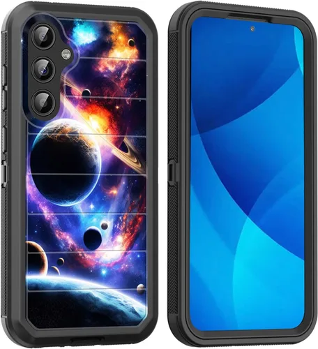 Vista 64 de Funda para Galaxy A15 5G, cuerpo completo, protección contra caídas, a prueba de polvo, resistente de 3 capas, militar, resistente, duradera
