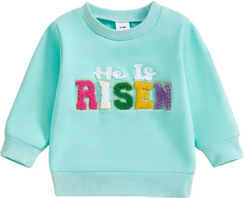 Vista 99 de Traje de San Valentín para bebé, niña, niño, traje de San Valentín, sudadera de manga larga con estampado de corazón