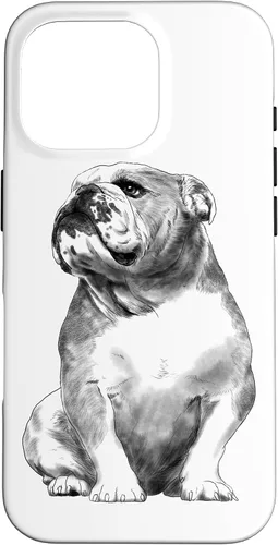 Vista 20 de Funda para iPhone 17 de Bulldog Inglés con diseño de perro