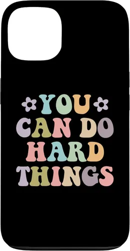 Vista 7 de Inspirational Women's Graphics - You Can Do Hard Things Case for iPhone 16