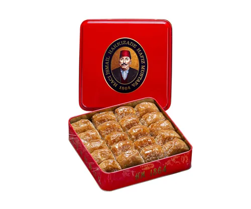 Vista 61 de Hafiz Mustafa 1864 Istanbul Baklava - Caja de pastelería - Bocadillos de postre de Baklava horneados hechos de hojas de masa filo fresca, pistacho