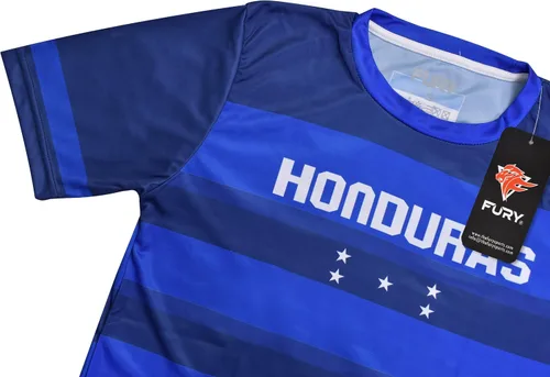 Vista 7 de Fury Honduras Soccer Jersey - Honduras Soccer Shirt - Camiseta de Futbol de Honduras Football Jersey MenWomenUnisex