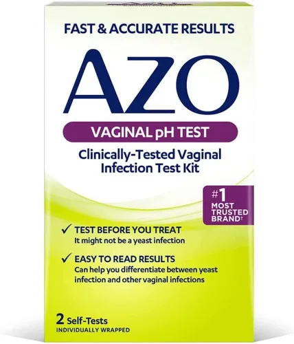 Vista 5 de AZO Probióticos urinarios y vaginales de doble protección 30 unidades + kit de prueba de pH vaginal 2 autopruebas