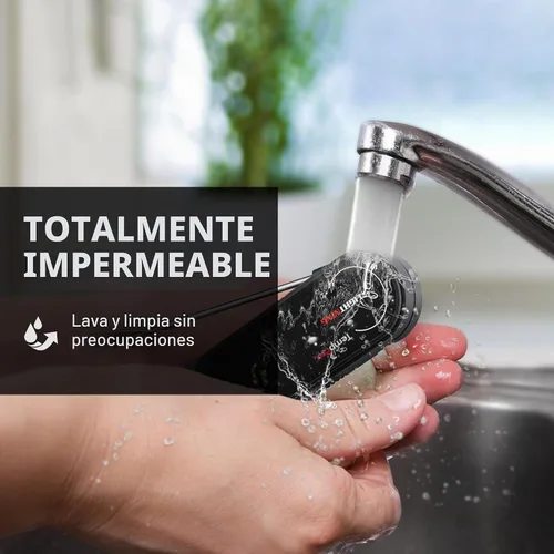 Vista 7 de TempPro TempSwift - Termómetro digital para carne de lectura instantánea de Negro