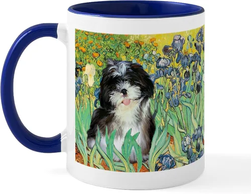 Vista 36 de CafePress Cute Shih Tzu Dog Mugs - Taza de café de cerámica de 11 oz (11.0 fl oz)