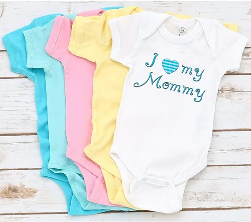 Vista 6 de I Love my Mommy - Mameluco para bebé, recién nacido