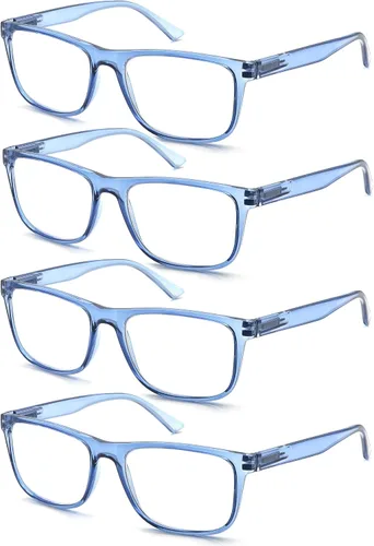 Vista 13 de Gafas de lectura negras mate para hombre, grandes y grandes, grandes y anchas, +0.50, con aumento ligero, cabeza grande, cara grande