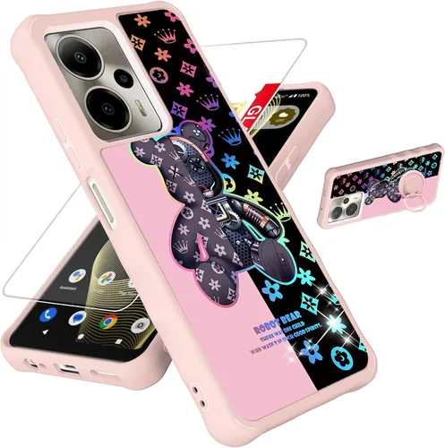 Vista 114 de jioeuinly Funda para Tecno Spark Go 2025 Compatible con Tecno Spark Go 1 / GO 1S / Pop 9 4G Funda de Teléfono Cubierta