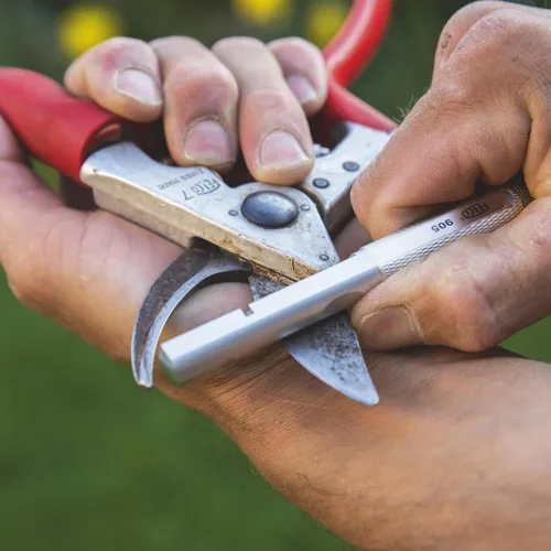 Vista 3 de FELCO FELCO905 Modelo 905 - Afilador de piedra de carburo, color blanco