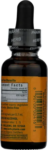 Vista 2 de HERB PHARM Glicerita de hierbas de té verde, 2 libras (GLGTEA01), 1 onza líquida (paquete de 1)