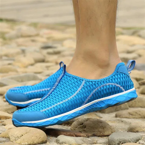 Vista 2 de Zapatos de agua para mujeres y hombres, zapatos de playa, zapatos de natación, zapatos descalzos, zapatos de senderismo, surf y caminar