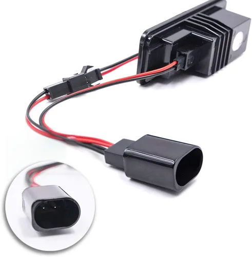 Vista 3 de 2 piezas de luces LED para matrícula con lámparas de número para MK5 GTI MK6 MK7 Golf 5 Golf 6 Golf 7 New Beetle Passat CC Rabbit Eos Phaeton Polo