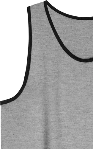 Vista 59 de Allsense Camiseta sin mangas para hombre – Camisa casual ligera