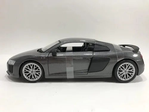 Vista 3 de Maisto - 31513 - Audi R8 V10 Plus - Escala 1:24 - Gris Metálico