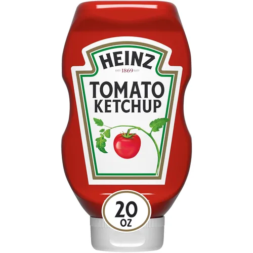 Vista 12 de Heinz Ketchup de tomate mezclado con chipotle, botella exprimible de 14 onzas