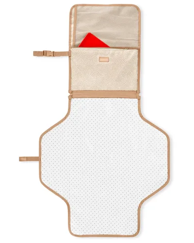 Vista 4 de Skip Hop Cambiador portátil para bebé, Pronto, punto de remolino beige
