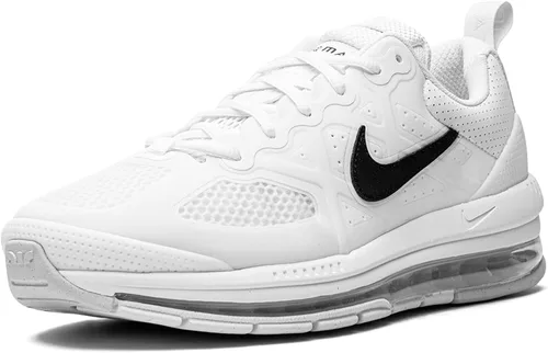 Vista 4 de Nike Air Max Genome Cw1648 - Tenis para correr para hombre Gris ahumadonaranja