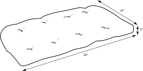 Vista 6 de Pillow Perfect - Almohada para interiores o exteriores, para silla o sofá, para sala