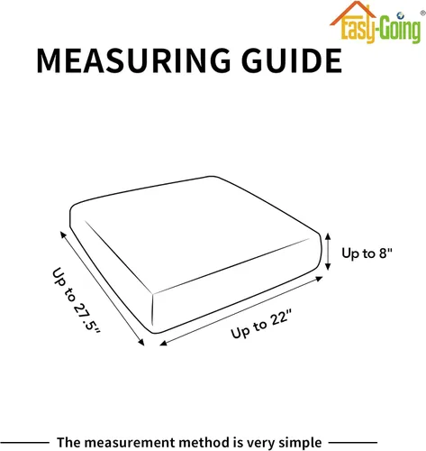 Vista 6 de Easy-Going Funda de cojín impermeable para silla, antideslizante, a prueba de fugas, acolchada y elástica, protector de muebles para perros, Beige