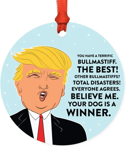Vista 52 de Andaz Press - Adorno para árbol de Navidad con diseño de perro con texto en inglés "You Have a Terrific Affenpinscher" (MDF)