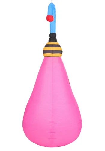 Vista 2 de Cocoon de Algodón de Azúcar Inflable Colgante de 7 Pies Killer Klowns from Outer Space Multicolor