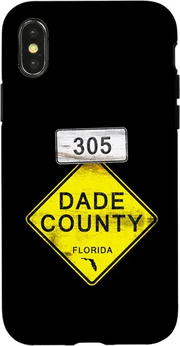 Vista 4 de Funda para iPhone 14 305 DADE COUNTY FLORIDA Street Sign