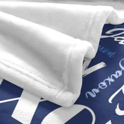 Vista 6 de Dr.TOUGH Mantas y mantas personalizadas con nombre, manta personalizada con nombre, manta personalizada para niños y adultos, manta de franela