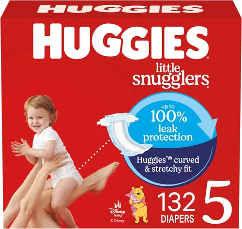 Vista 39 de Huggies Little Snugglers - Pañal para bebé, talla 1, 8 a 14 libras, 34717, 20