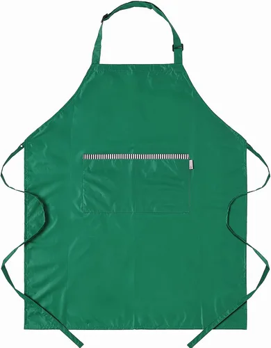 Vista 2 de Delantal de cocina ligero impermeable verde