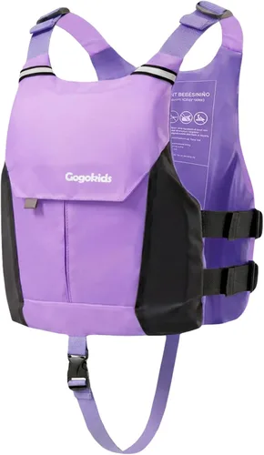 Vista 15 de Gogokids Chaleco de natación para niños de 50 a 125 libras, ligero