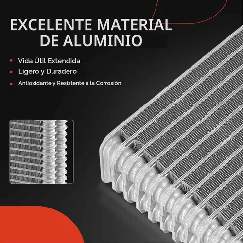 Vista 3 de Núcleo de evaporador de CA A-Premium compatible con Jeep