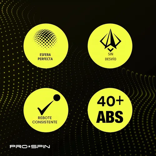 Vista 6 de PRO-SPIN Ping Pong Balls – 3-Star ITTF-Approved Premium Table Tennis Balls High-Performance 40+ ABS Professional Quality for Indoor & Outdoor