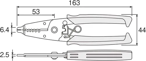 Vista 7 de Hozan P-963 Pelacables